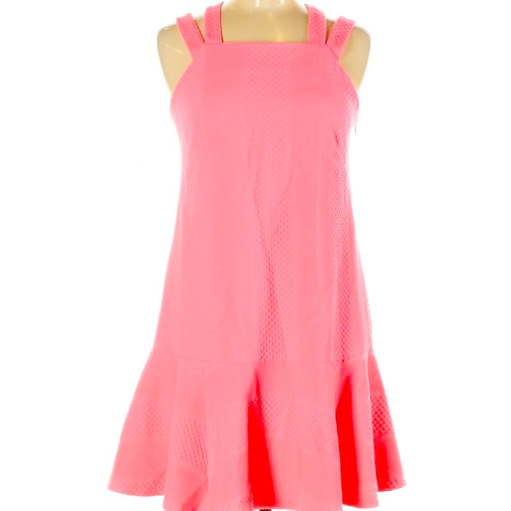 Nanette Lepore Knit Pink Cocktail Dress